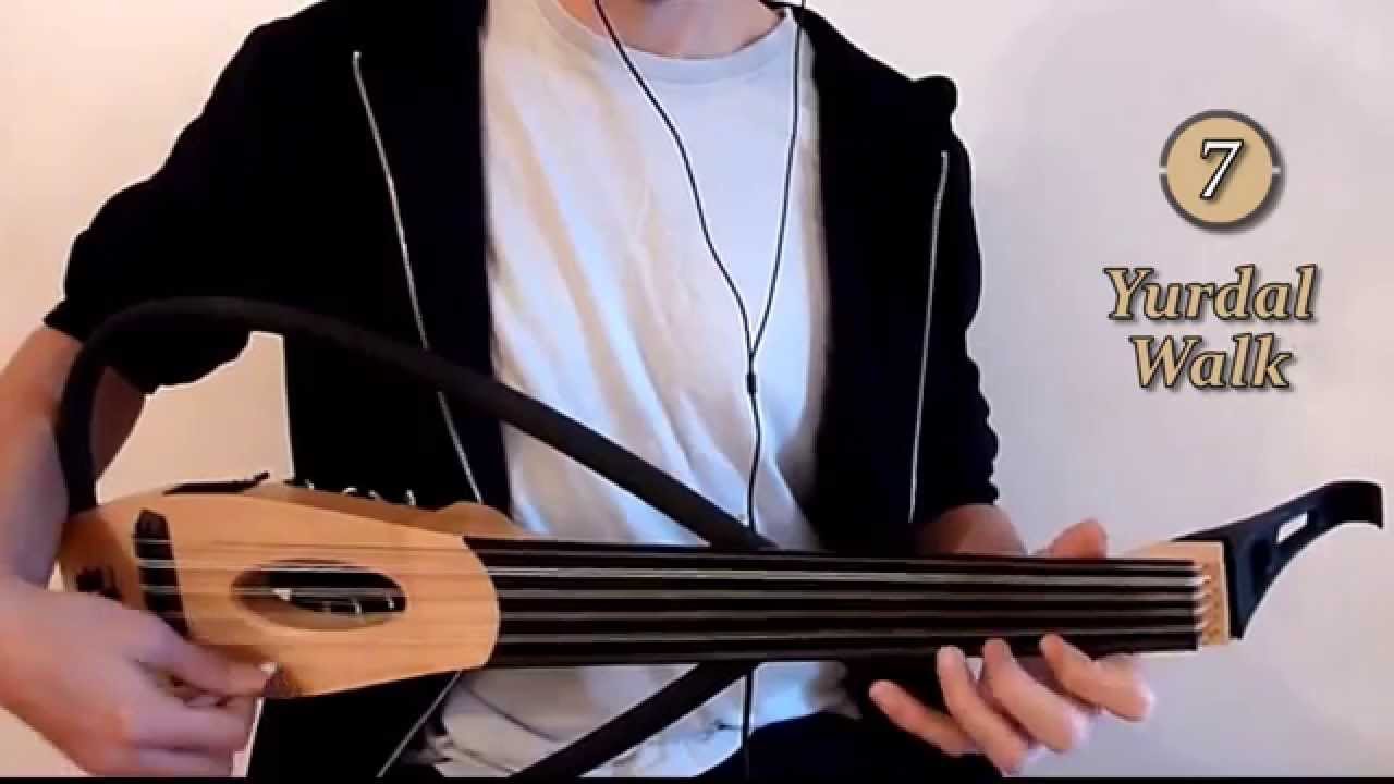 Oud lesson - Warm up exercices II - level medium / مستوى الدرس الثاني العود عود عربي