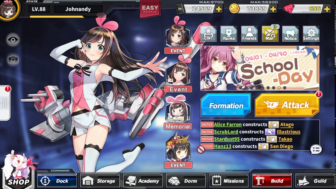 Azur Lane EN - Kizuna Ai Collaboration, Over the Reality