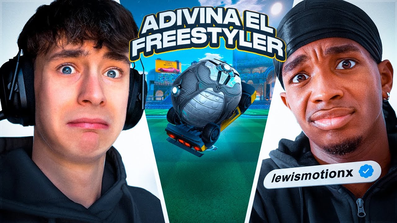 ADIVINA EL FREESTYLER (ft. Lewismotion) - MINIJUEGO DE ROCKET LEAGUE
