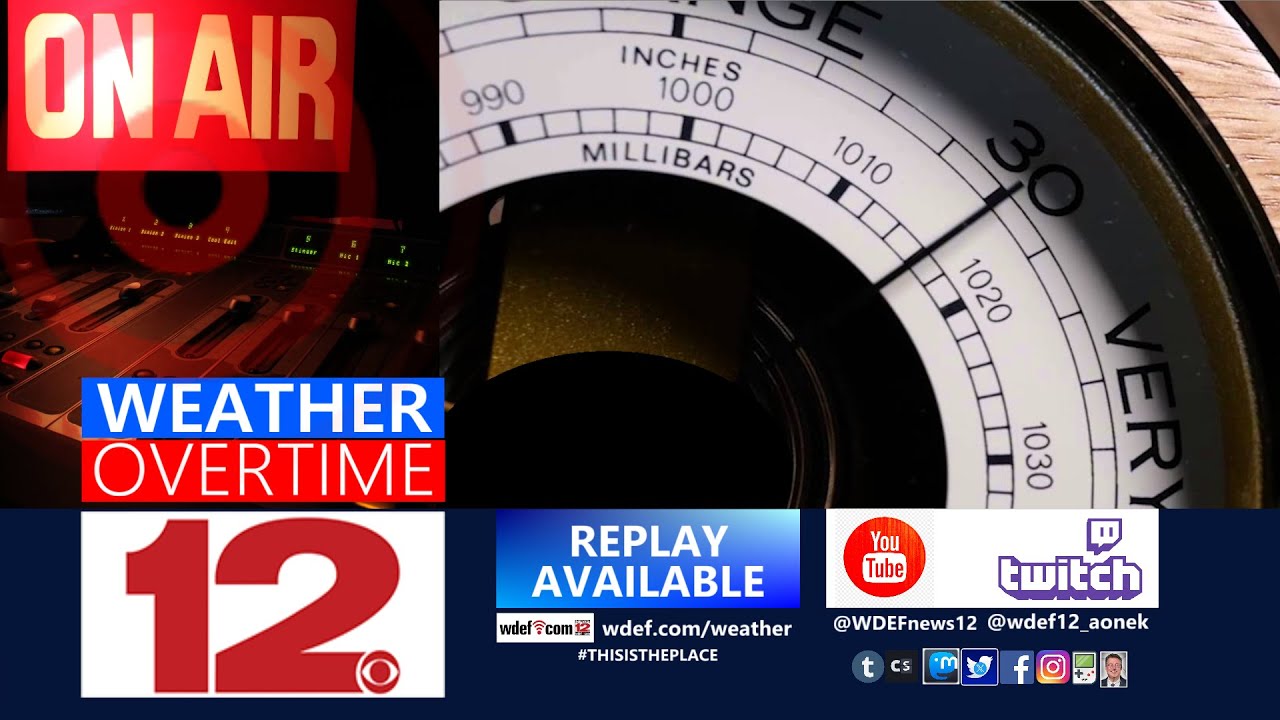 WDEF-TV NEWS 12 WEATHER OVERTIME - MONDAY SEPTEMBER 9, 2024