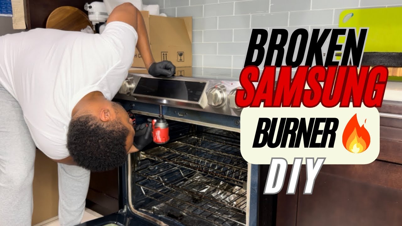 DIY Samsung Electric Range Burner Repair