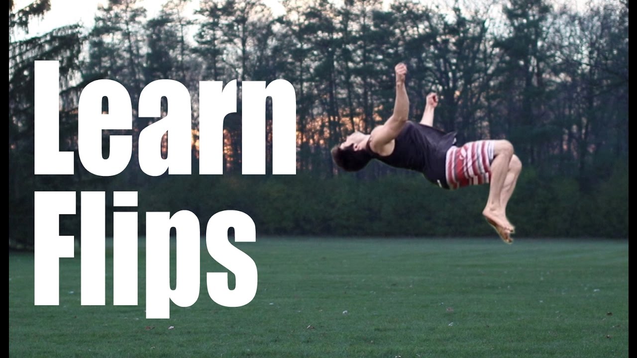 How to Learn Flips For Beginners | What Order