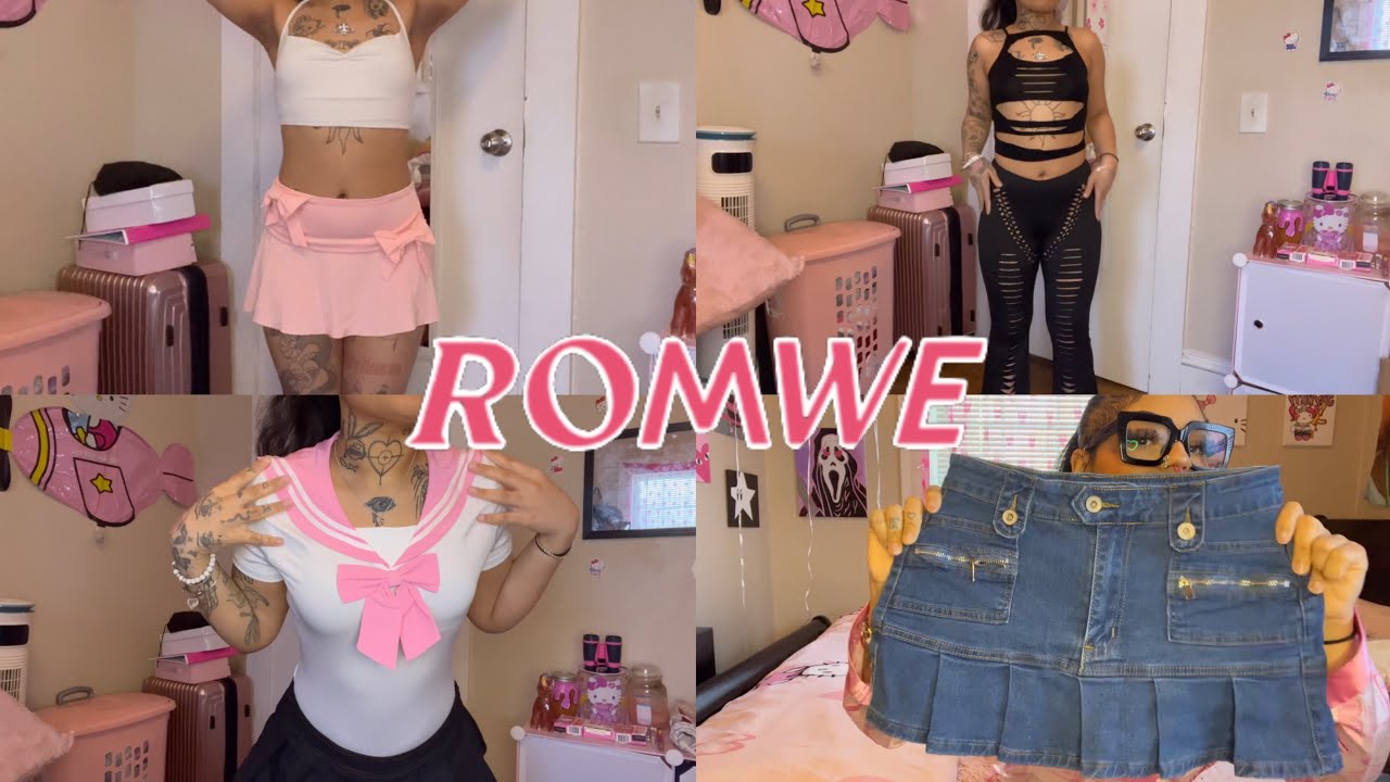 SUPER CUTE ROMWE TRY-ON HAUL 🎀