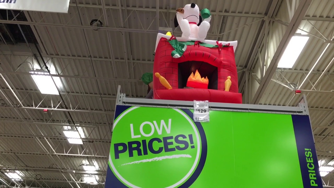 Lowe's Christmas 2016 In store
