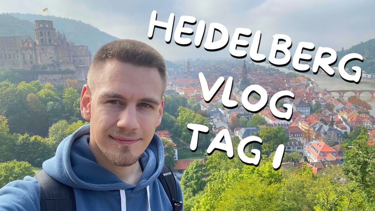 Mein erster Urlaub alleine | Heidelberg Vlog - Tag 1