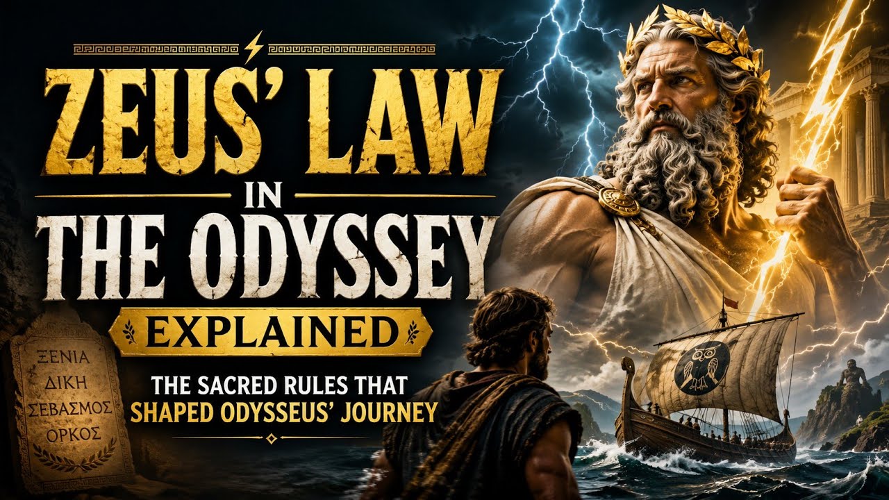 Zeus' Sacred Laws Explained in the Odyssey (Greek Mythology)