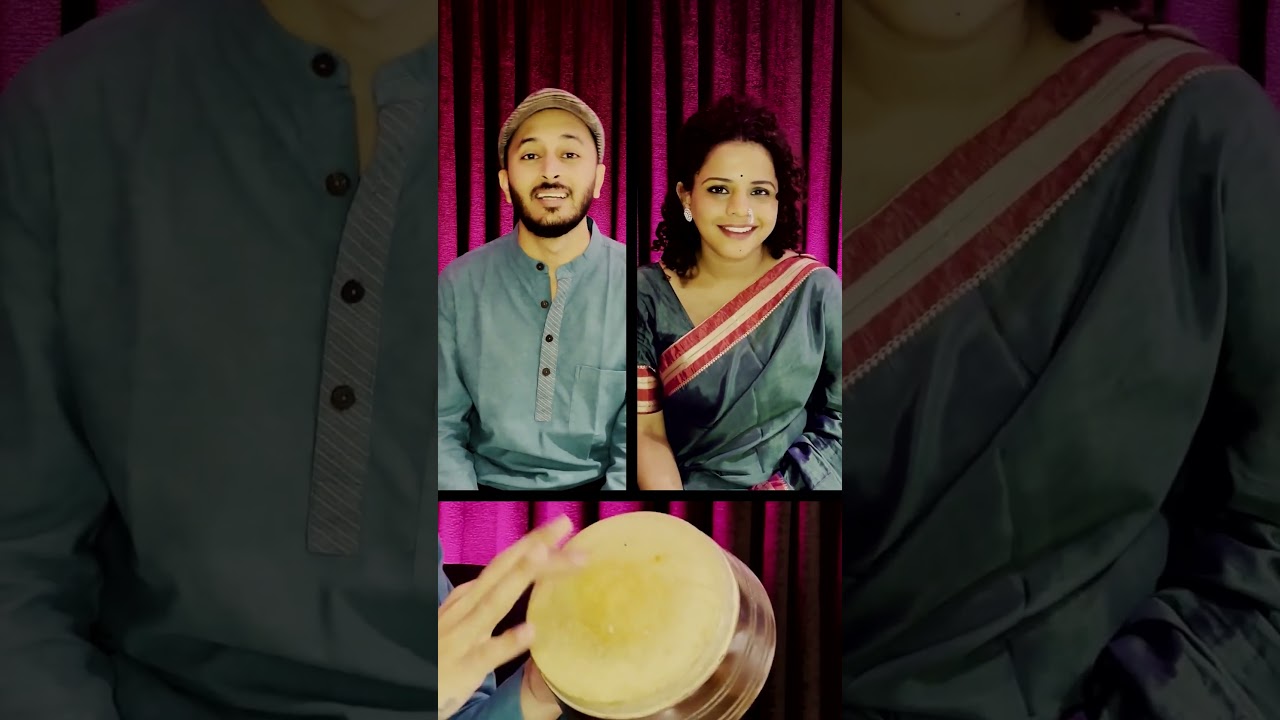 Gomu Sangtina | Hemant Kumar, Asha Bhosle | Cover by Nihar Shembekar, Maithily Apte | #music #shorts