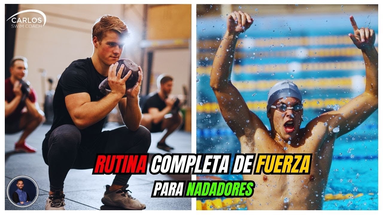 Rutina de fuerza completa para nadadores/ Nadarás más rápido