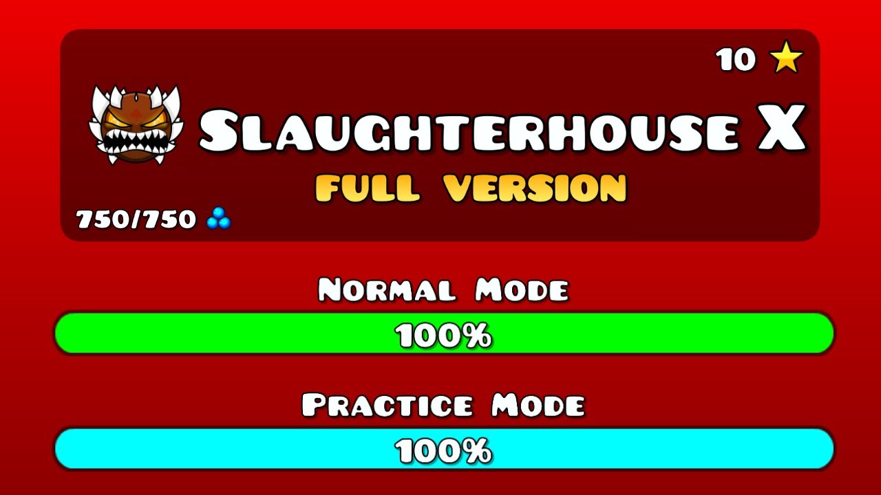 Geometry Dash X Full Version (All Levels)