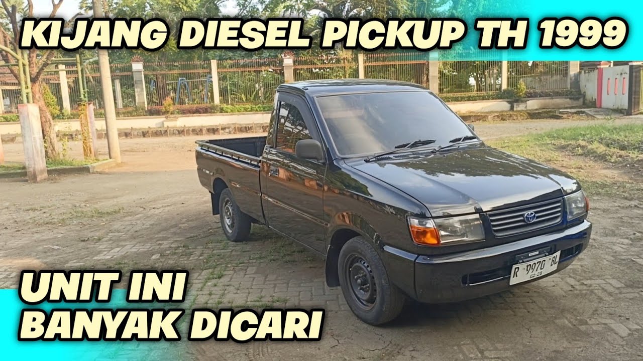 Kijang Kapsul Diesel Pickup Tahun 1999, Mulai Langka dan Banyak Dicari..