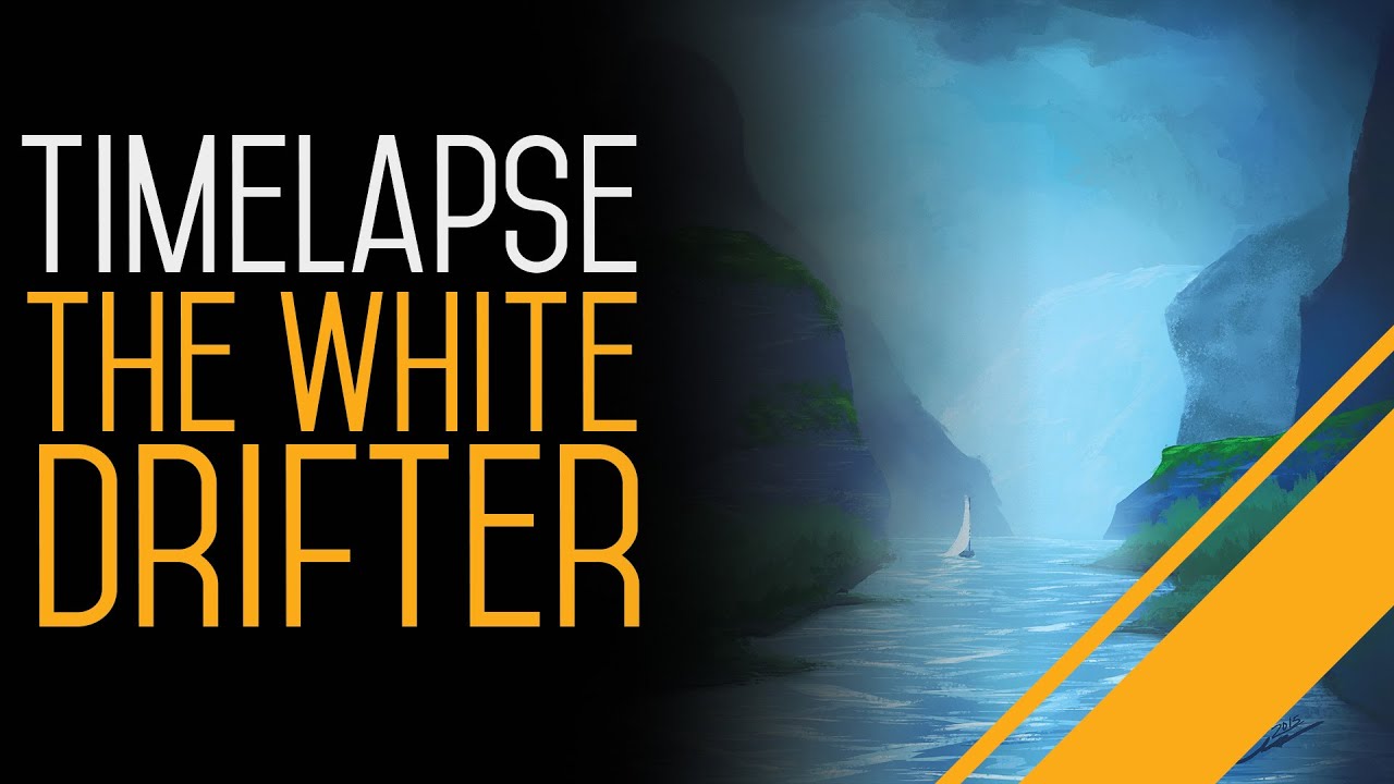 Art Timelapse- The White Drifter