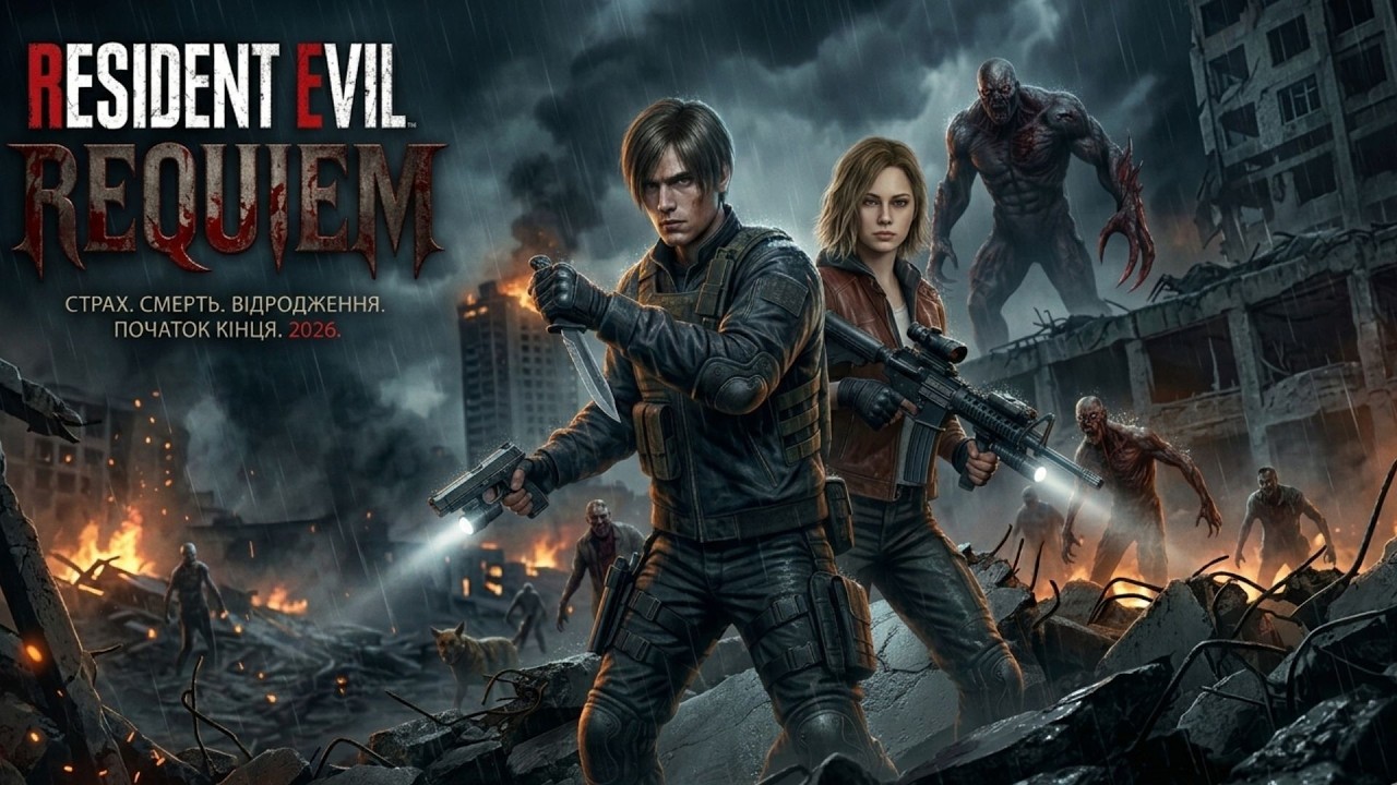 Resident Evil Requiem / Повернення в Раккун-Сіті / Частина 3 / Game on