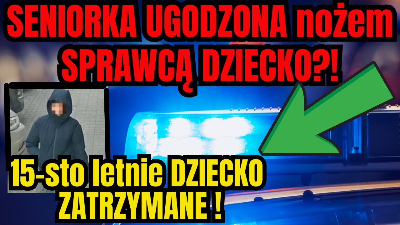 15-LATKA ZATRZYMANA PO ATAKU NA SENIORKĘ WE WROCŁAWIU!