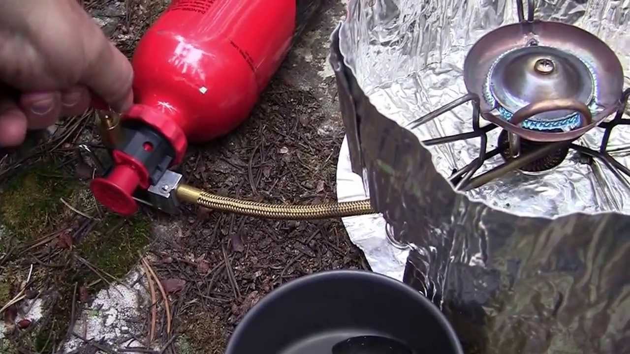 MSR WHISPERLITE SET UP