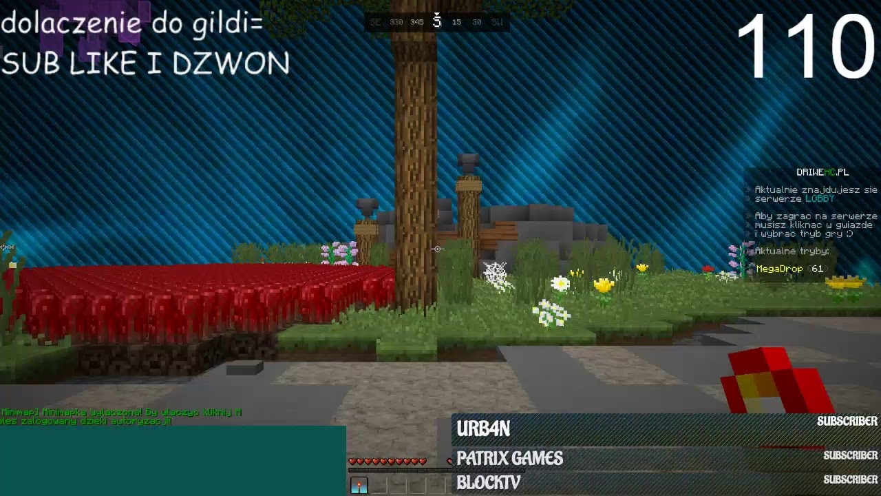 Minecraft Gildia z widzami Driwehc.pl I BRAT I  !!! Dzień pełen wrażeń