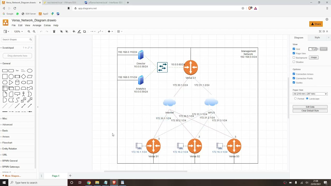 Versa Networks SD-WAN Lab Setup - Part 1 **Rerecorded** (read description for index)