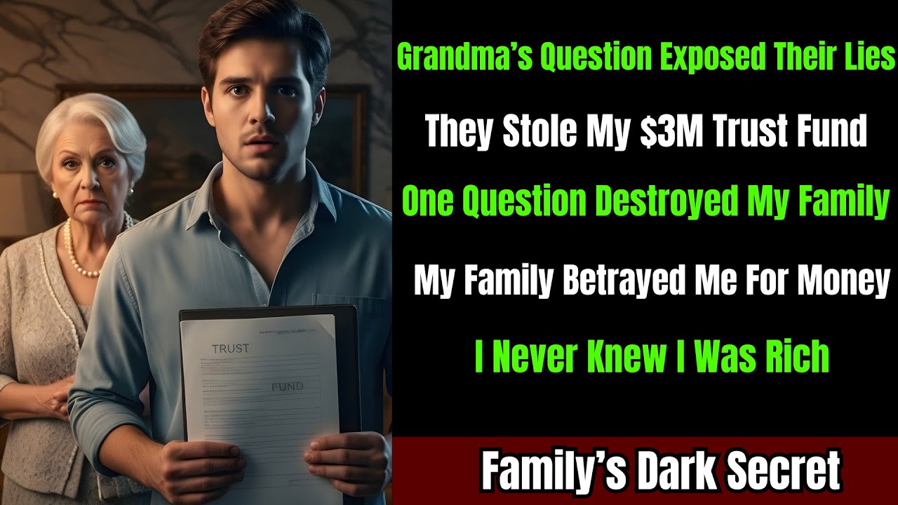 My Grandma Asked How I Spent My $3M Trust Fund&hellip; I Had No Idea It Existed Until She Said That...!