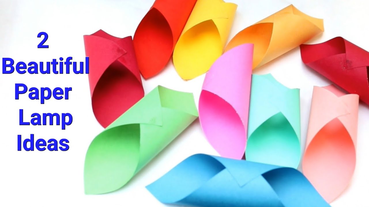Paper Lantern Ideas/How to make Paper lantern for Diwali/Diwali Decoration ideas/Diy Diwali Lantern