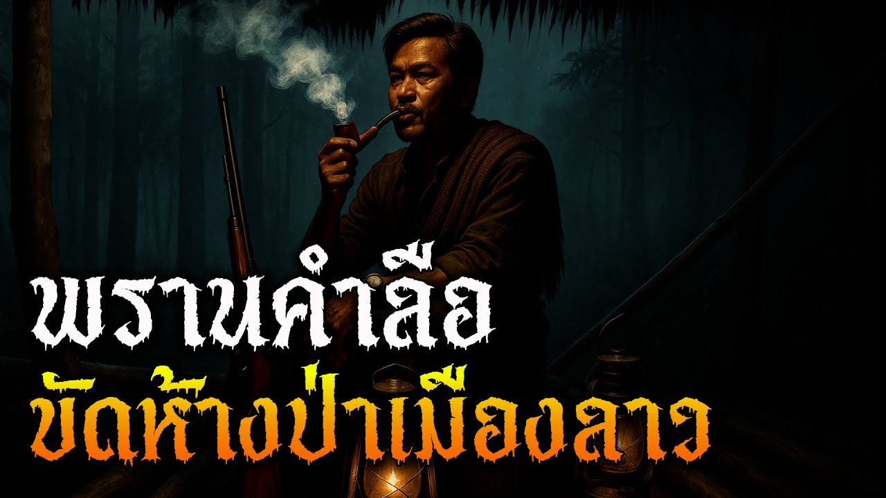 พรานคำลือขัดห้างป่าเมืองลาว l พระจันร์เต็มดวง
