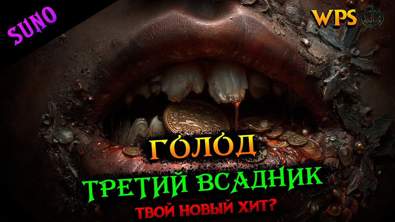 Голод — тёмная эпическая рок-баллада | Авторская работа | (Dark Epic Rock) #голод