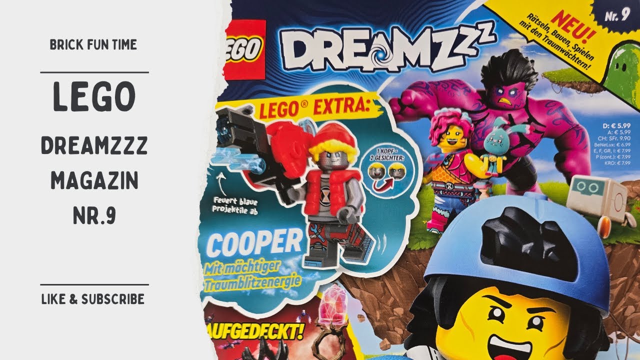 Moahh !!!! Aber die Vorschau der Nr.10 🥰🥰 !!! Neue LEGO Dreamzzz Magazin Nr.9 *Review*