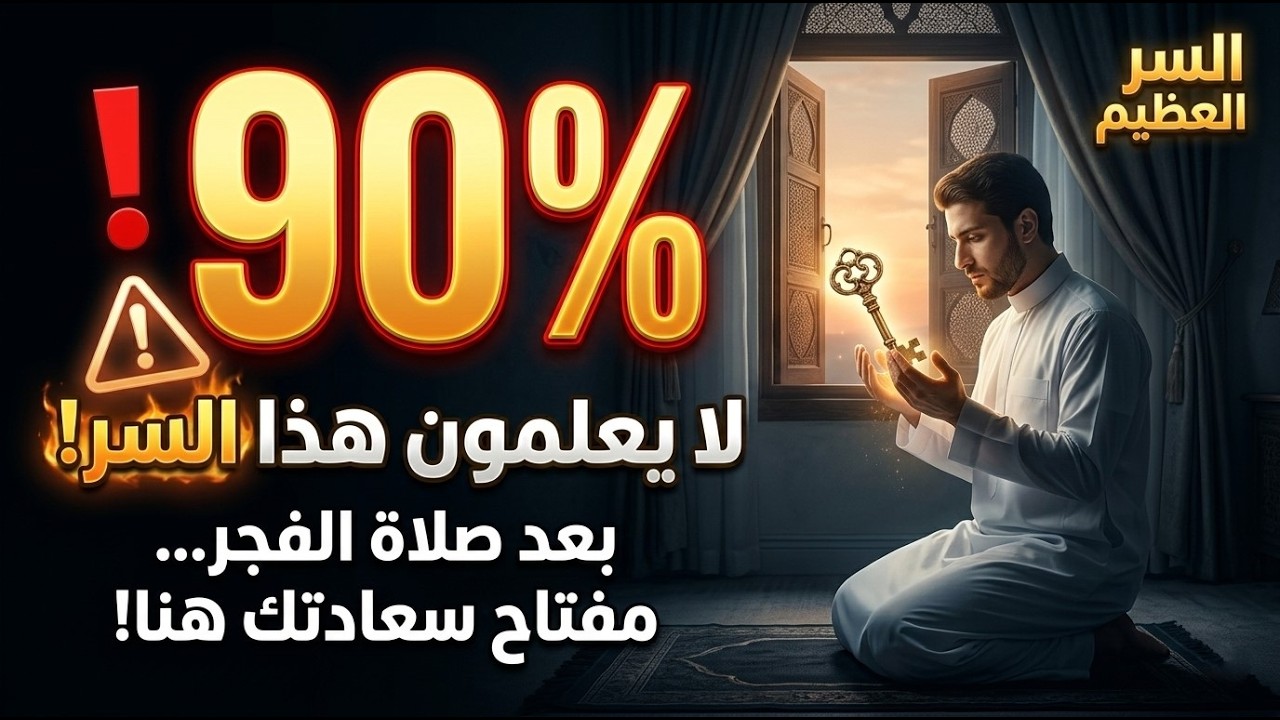 السر العظيم الذي لا يعلمه 90% من الناس عن النوم بعد الفجر... سيغير حياتك للأبد!