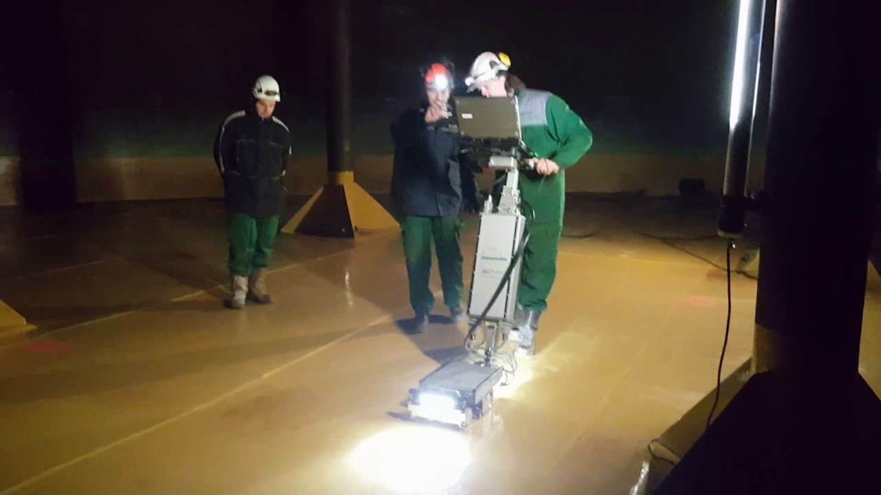 Innospection - Tank Floor Inspection with TUV certified MEC-F15 Floorscanner