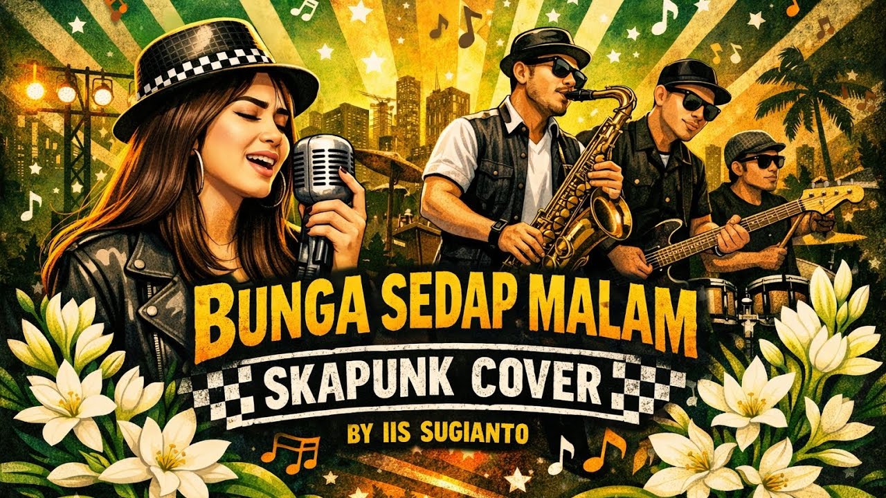 Bunga Sedap Malam - Iis Sugianto (Ska Punk Cover) | Lagu Lawas Jadi Ceria 🎺