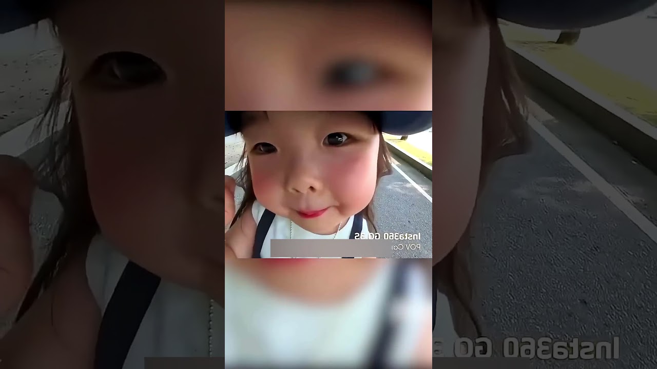 They Put A Camera On This Girl's Head 🥹