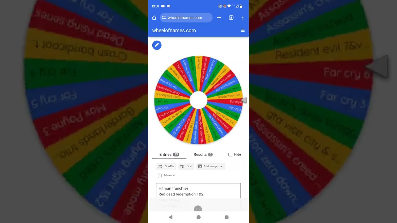 next playthrough spin the wheel episode 1