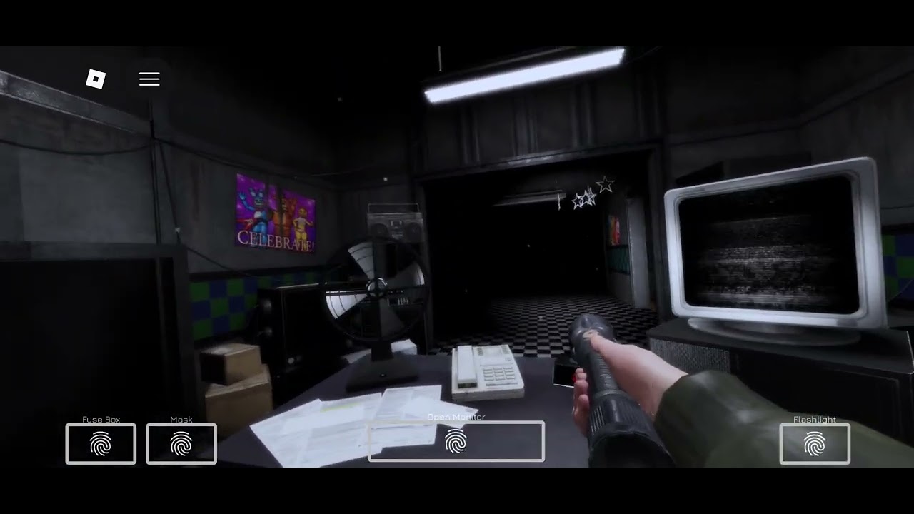 Hello guys today I am playing Fnaf two and it’s really scary 😱 ￼