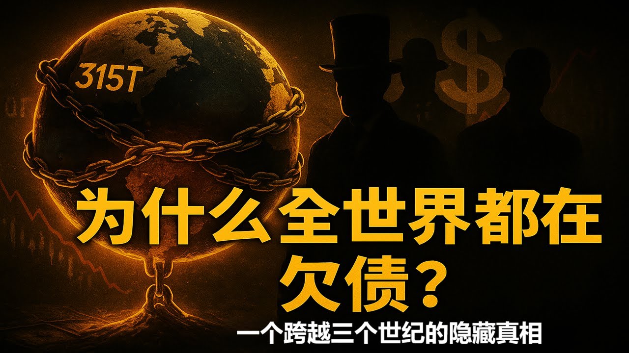 为什么全世界都在欠债？为什么债务永远还不完？一个跨越三个世纪的隐藏真相！