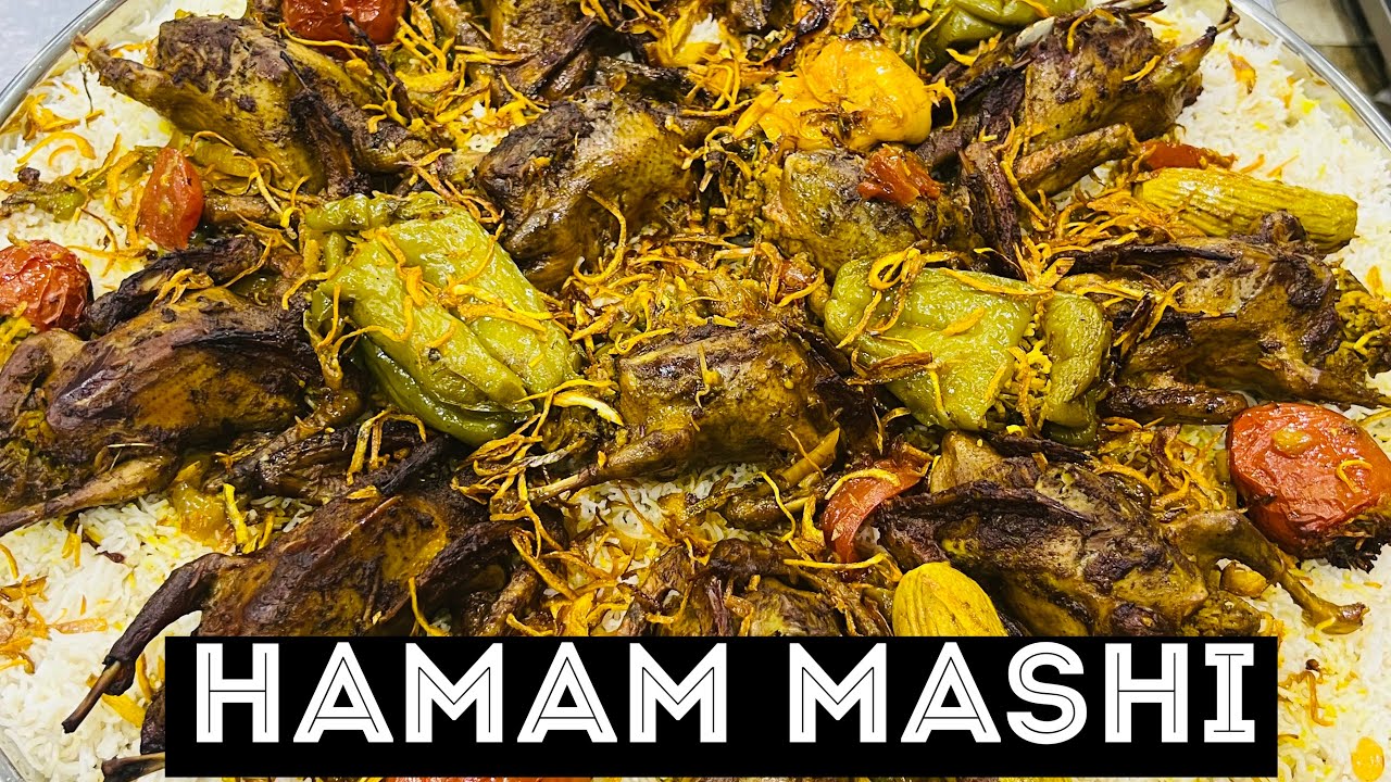Hamam Mashi Recipe By Chef Sharif.