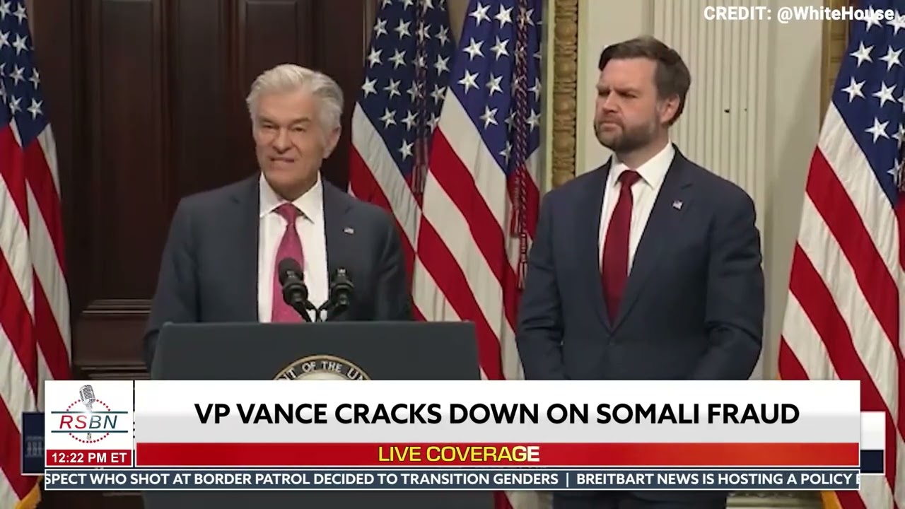 FULL EVENT: VP Vance and Dr.Oz Crack Down on Minnesota Fraud - 02/25/26