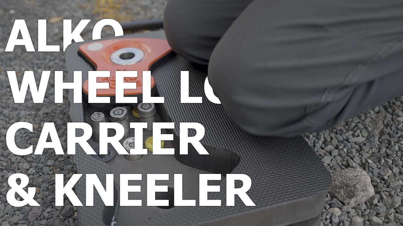 ALKO WHEEL LOCK STORAGE - and kneeling pad