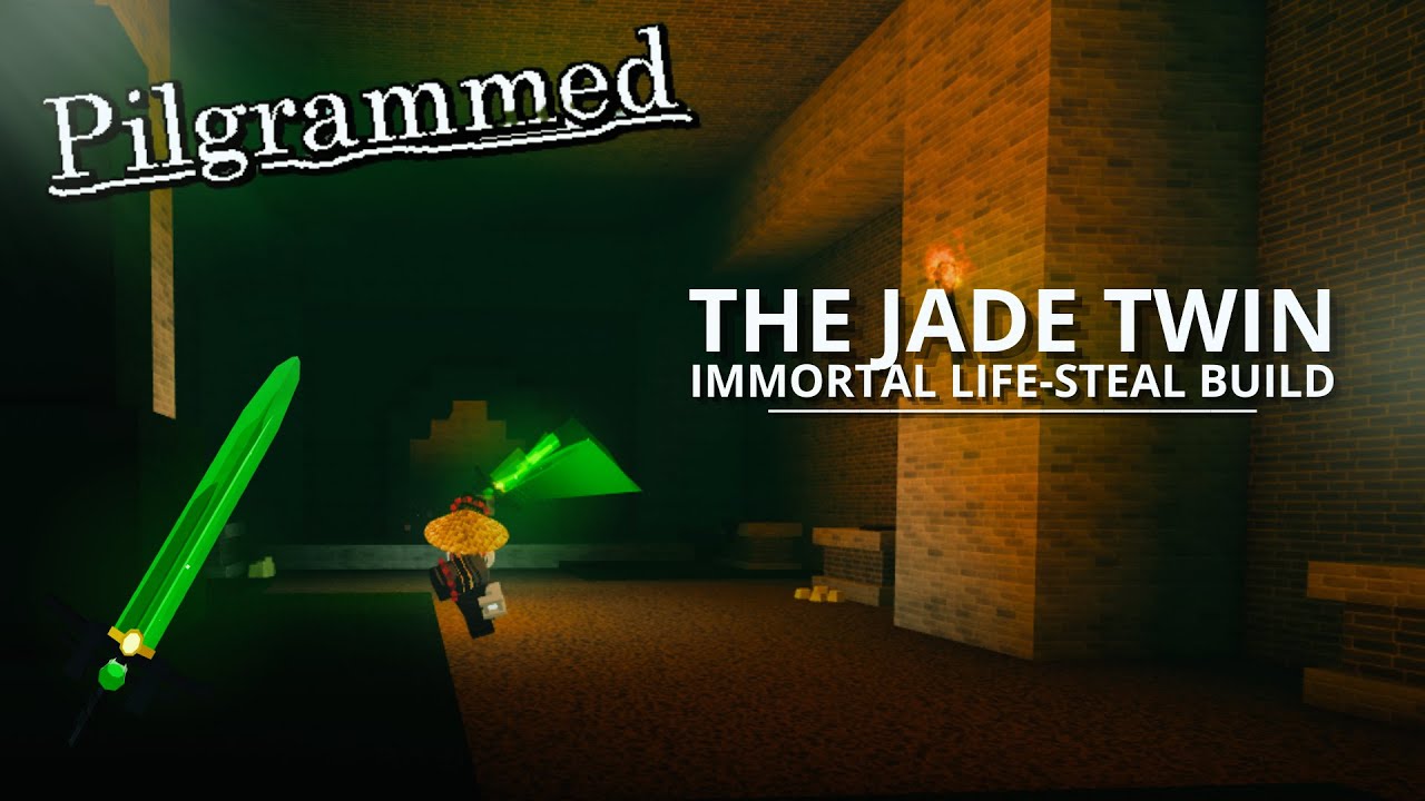 The Jade Twin Immortal Life-Steal DPS Build! (No parry required) | Pilgrammed