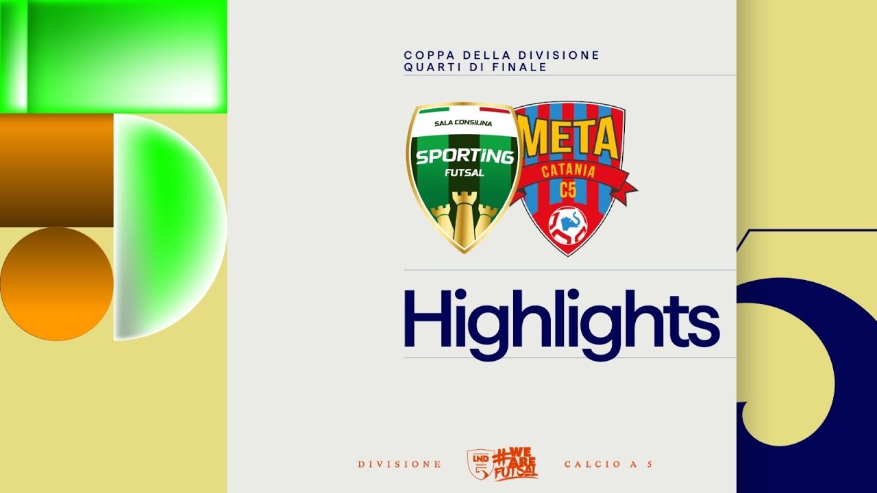 Sp. Sala Consilina-Meta Catania Bricocity 2-5 | Gol e highlights | Coppa Divisione 2025/26 | Quarti