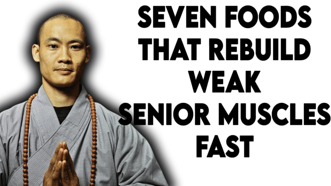 These Seven Foods Rebuild Senior Muscle and Remove Leg Pain Fast