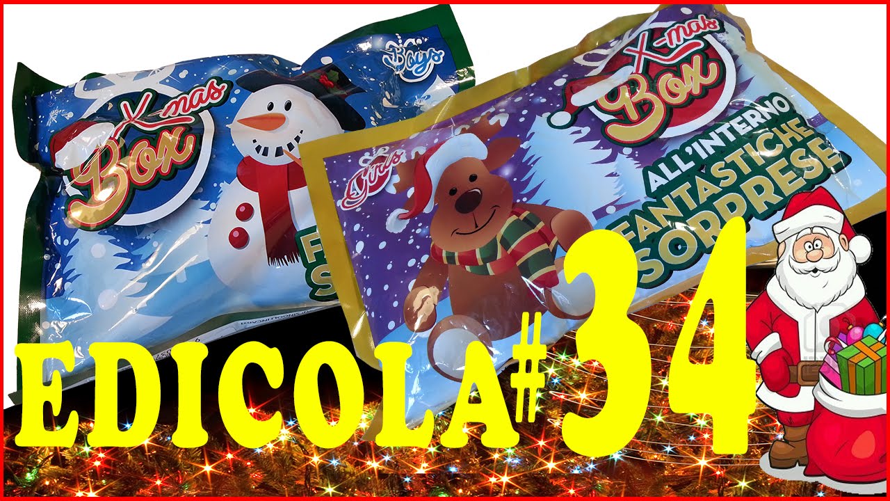 EDICOLA #34: Apriamo insieme 2 Christmas Box (Scatole di Natale)