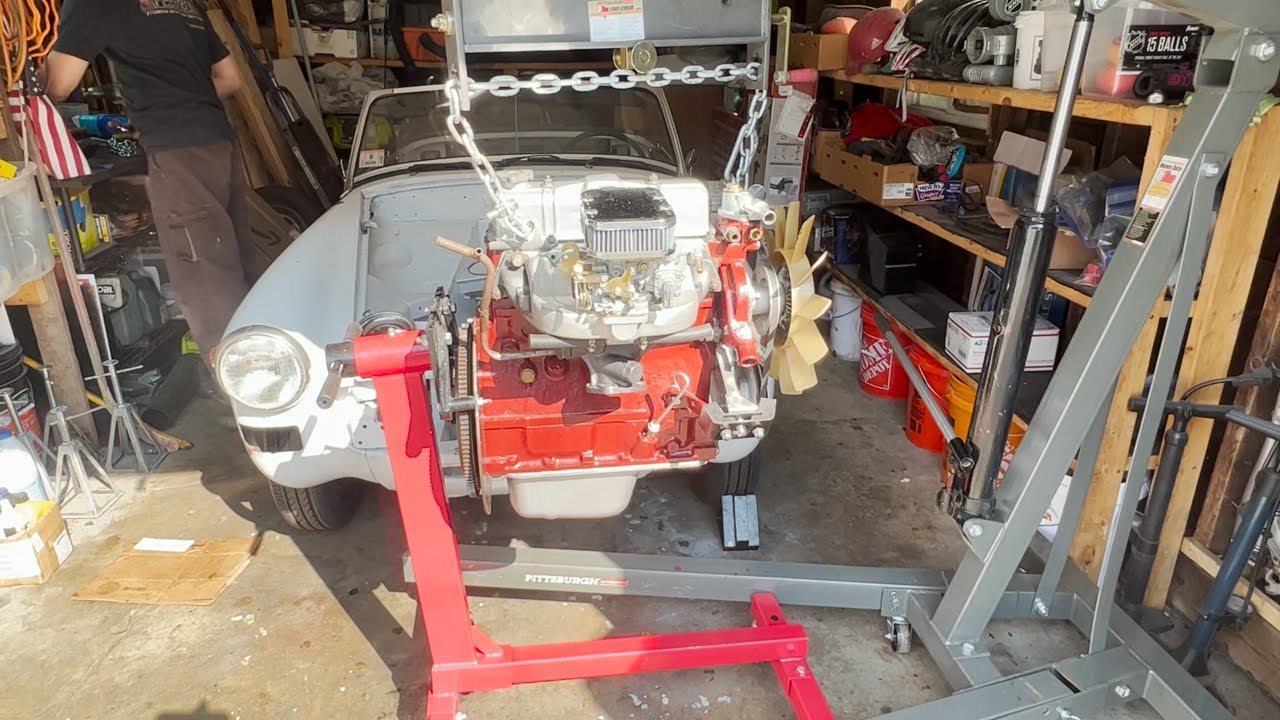 Marblehead MG - Episode 33: Powertrain Assembly (1979 MG Midget 1500)