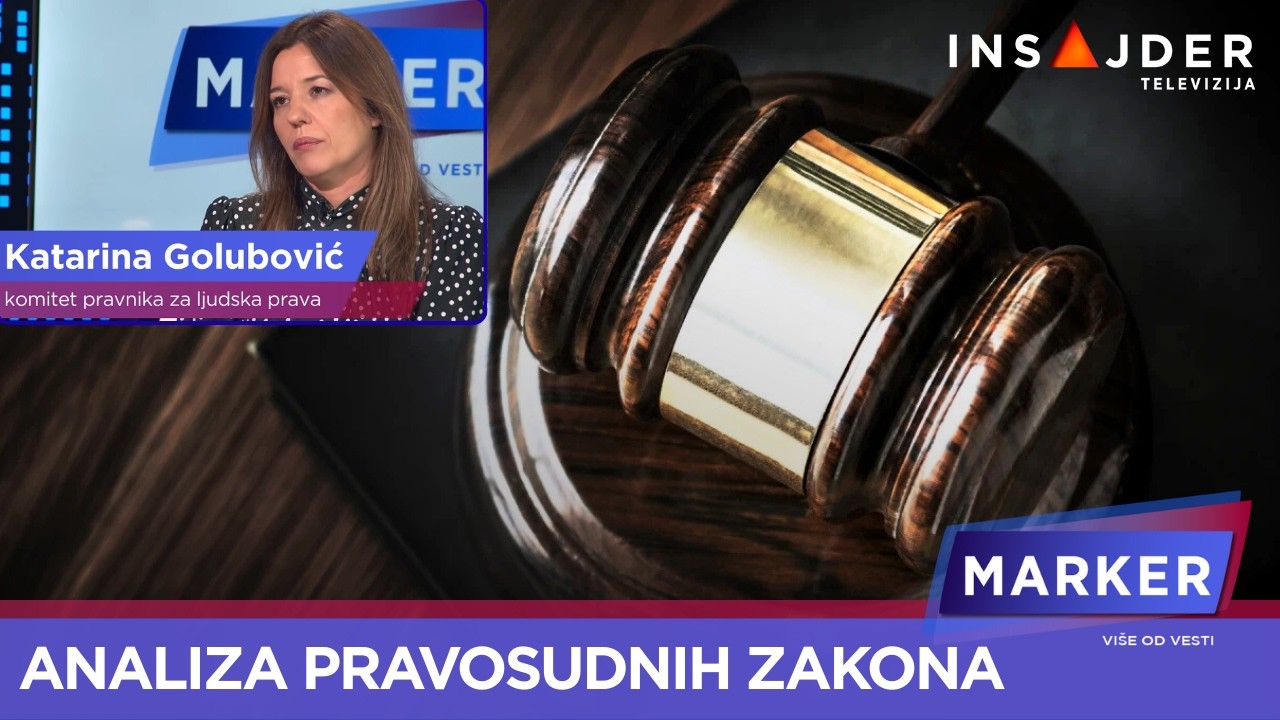 Golubović (JUKOM): Novi zakoni usporavaju rad TOK-a i otvaraju prostor za mešanje izvršne vlasti