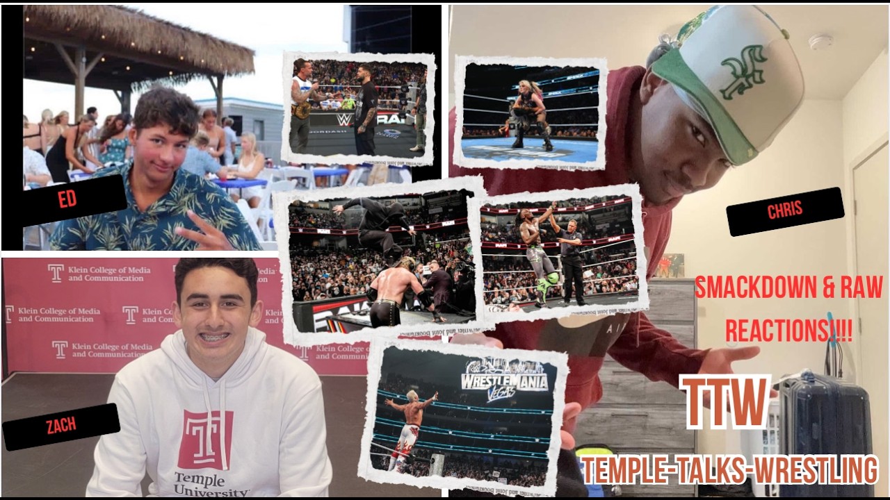 Smackdown and Raw Reactions and Thoughts