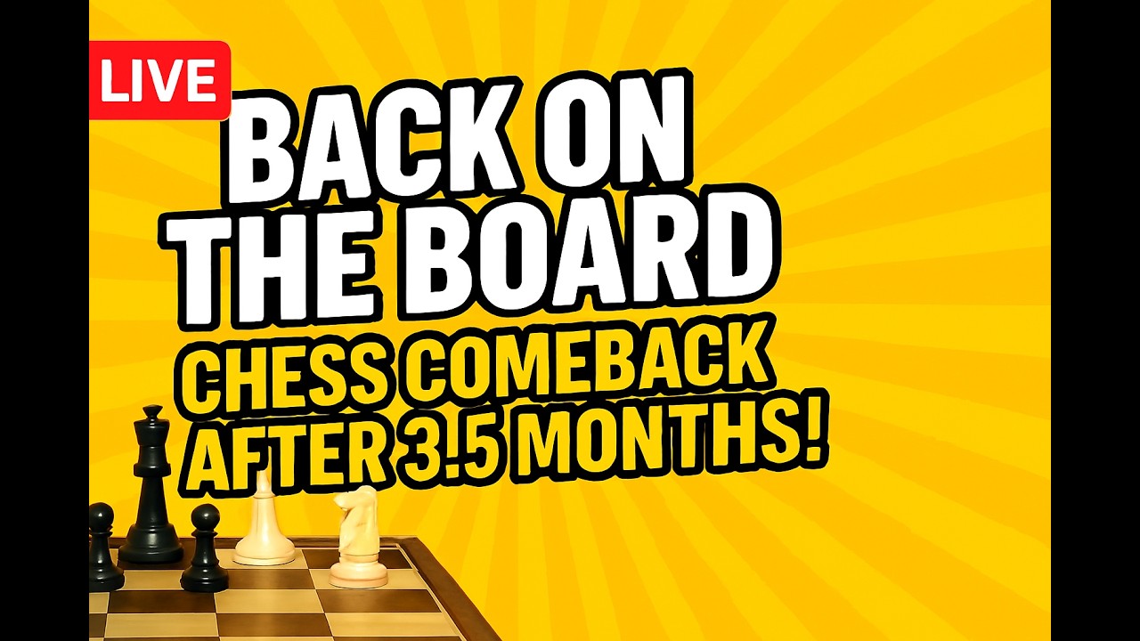 Can I Still Play? Chess Comeback Stream After Long Break on Chess.com ♟️