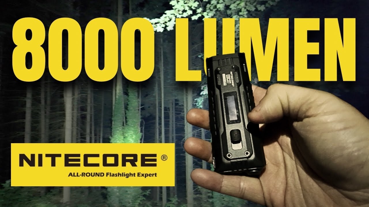 Macht die Nacht zum Tage! Nitecore EDC 37 | 7 Tage 7 Lampen