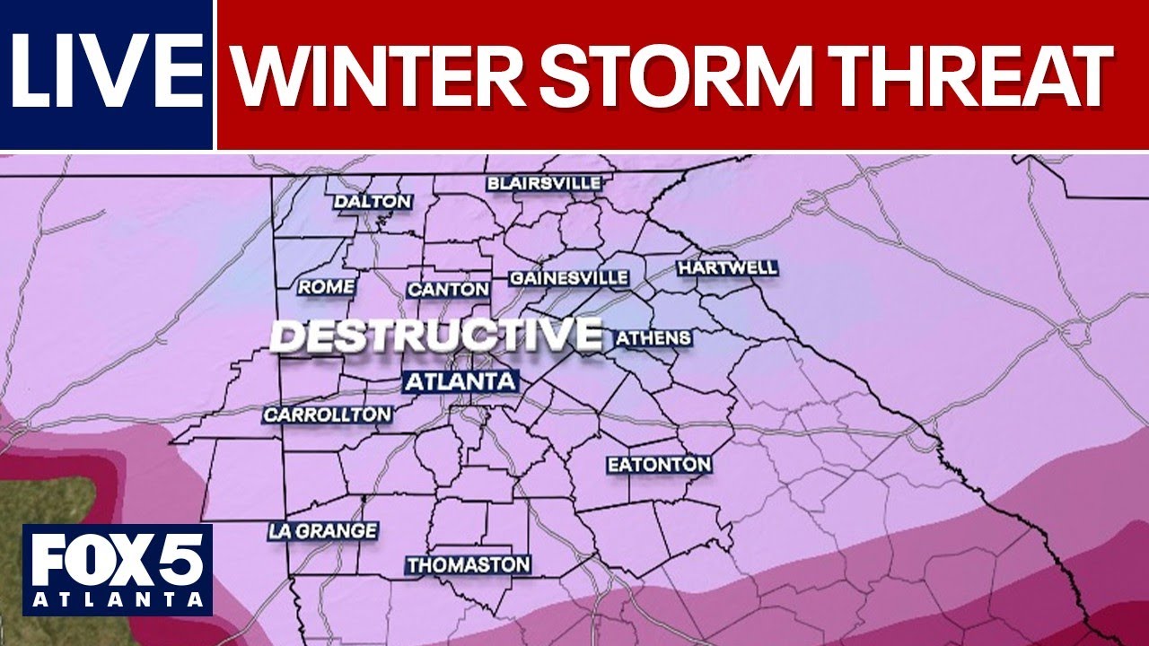 FOX 5 News LIVE | Winter storm threat, Trump in Davos