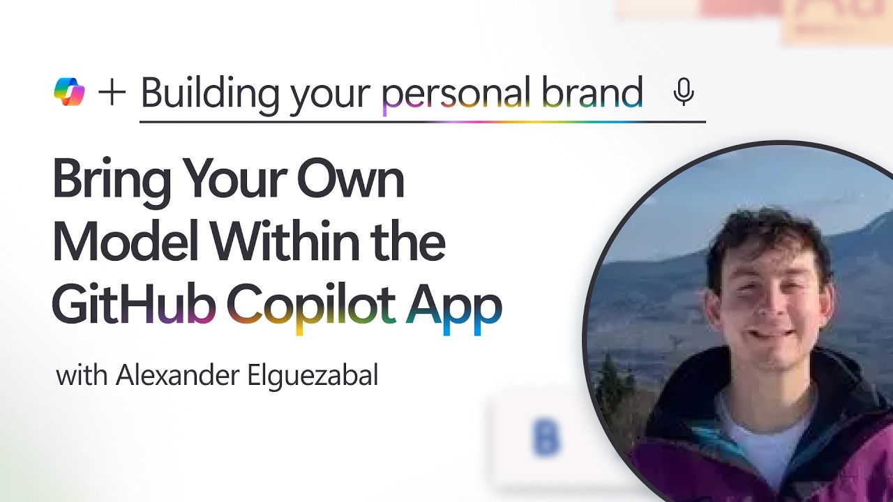 Bring Your Own Model Within the GitHub Copilot App