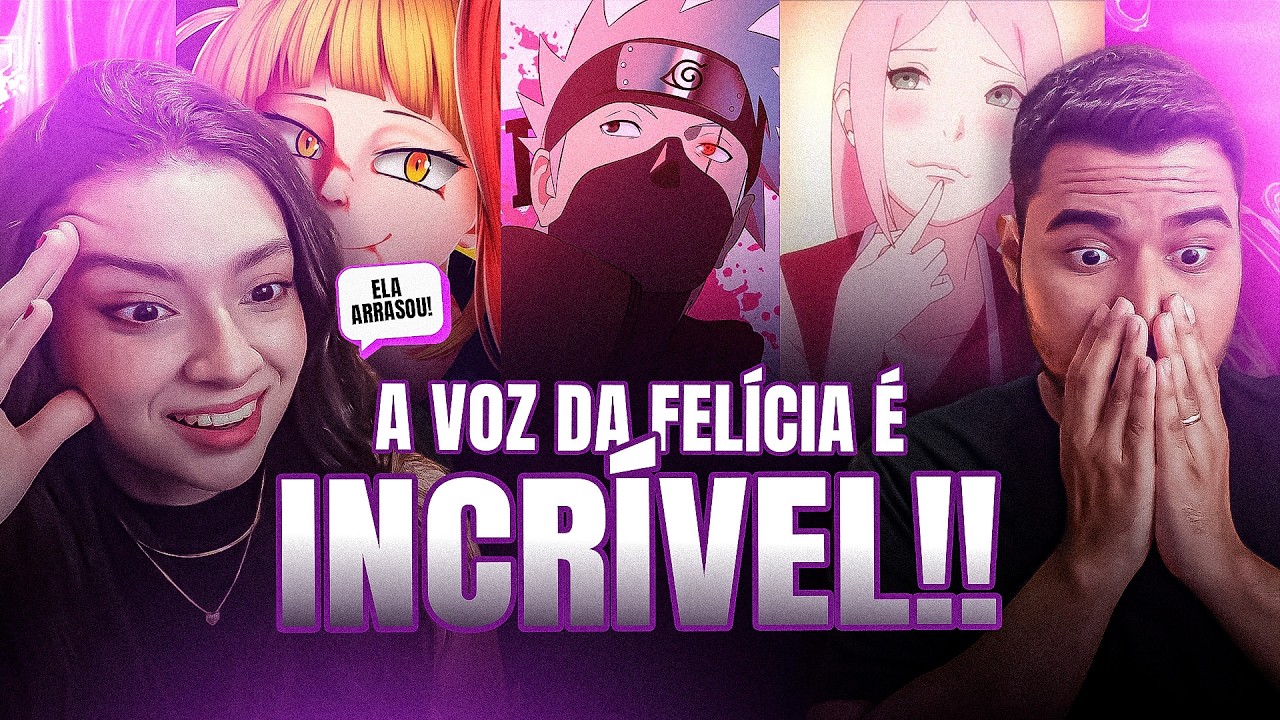 CASAL REAGE: 3 EM 1 (FELÍCIA ROCK): Senpai & O RAP MAIS SEXY DA SAKURA NARUTO & Meu Jeito Yandere 2