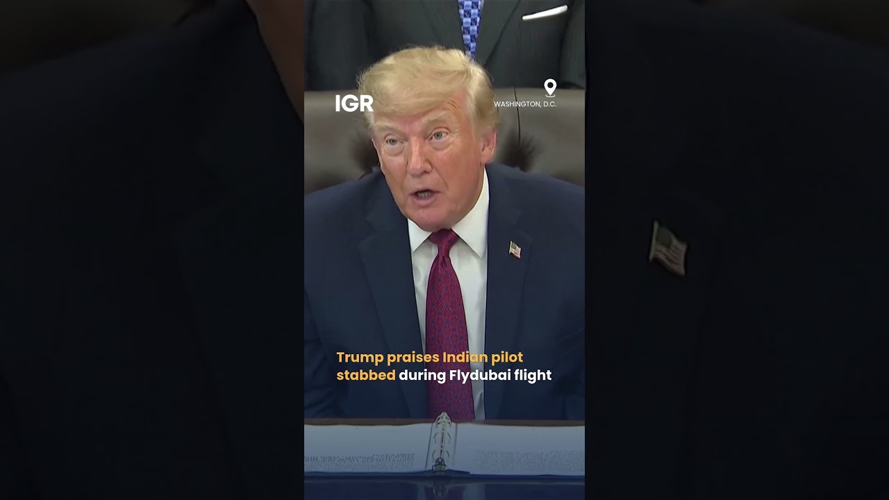 Трамп назвал индийского пилота Flydubai, получившего ножевые ранения, героем | IGR | India Global...