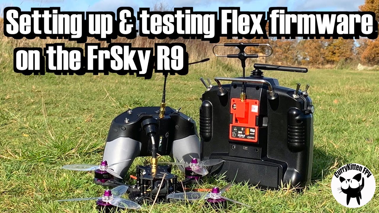 Setting up and testing the Flex firmware on FrSky R9