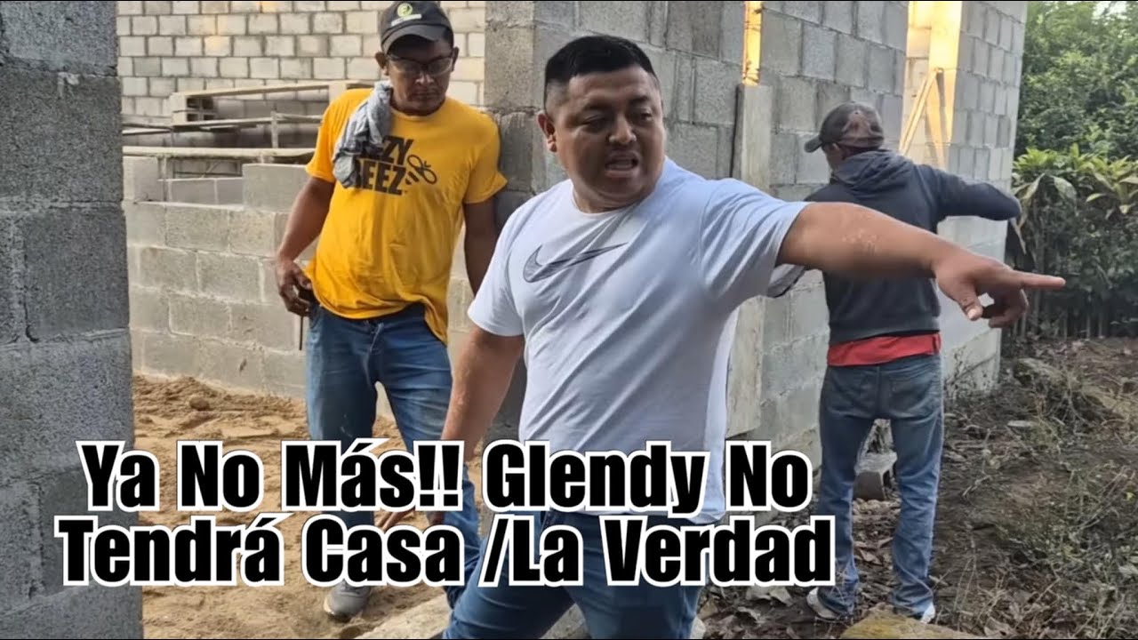 Roma Aclara Todo No Seguirá con la Construcción de la Casa de Glendy?